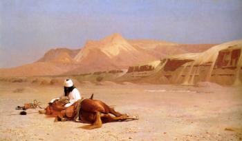 Jean-Leon Gerome : The Arab and his Steed